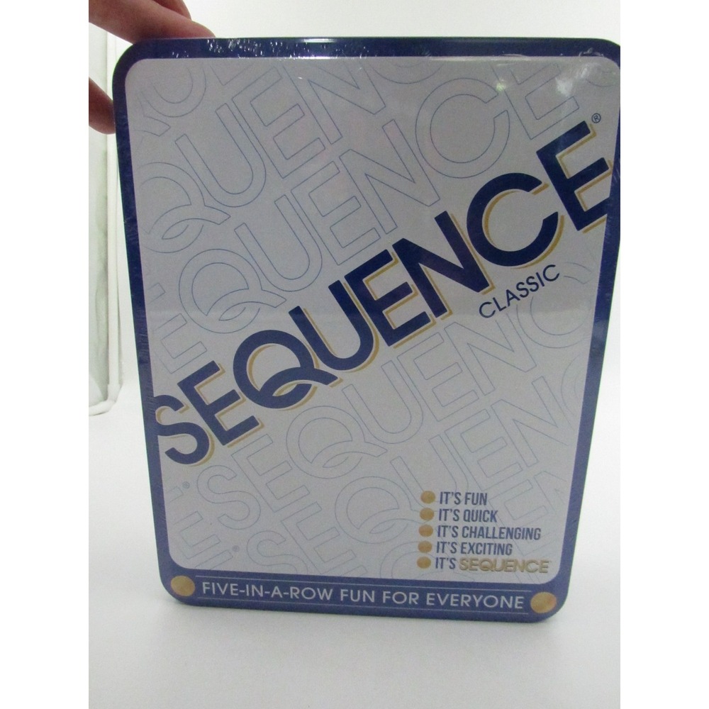 SEQUENCE Classic Board Game Goliath 2-12 Players Ages 7+ Five-in-a-Row Fun New